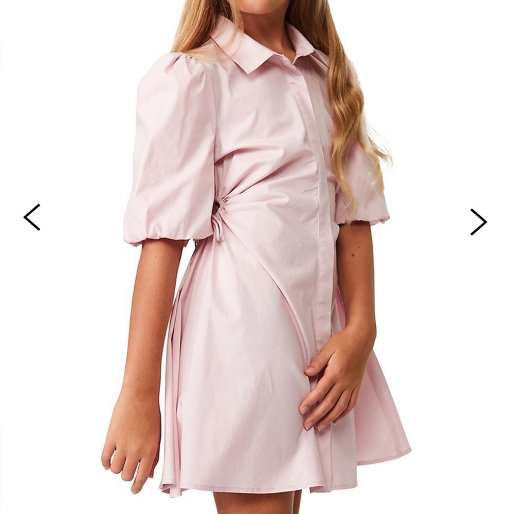 BARDOT JUNIOR Girls Side-Cutout Shirt Dress